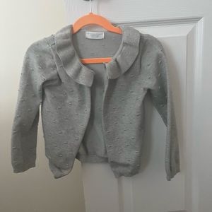 Grey cardigan age 5